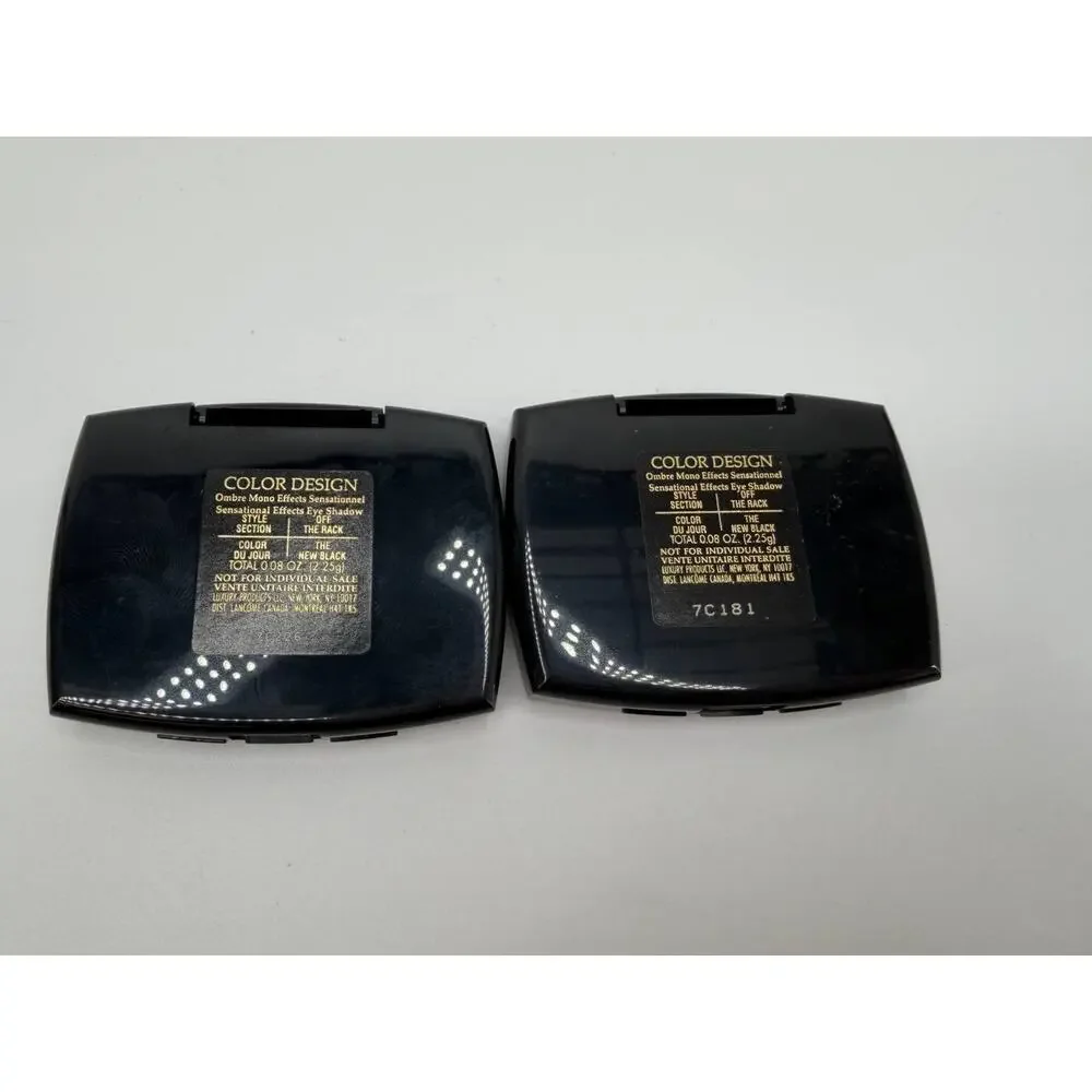 Lancome Color Design Eye Shadow Set of 2  0.08 Oz